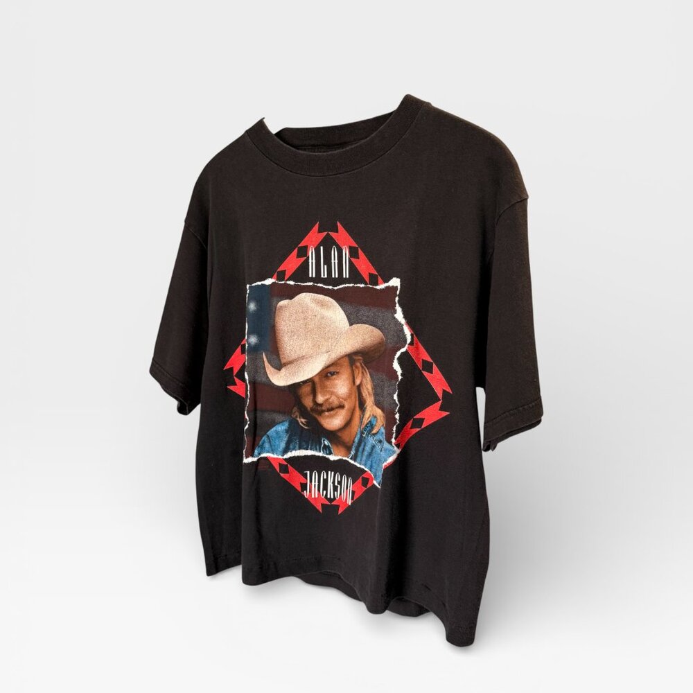 Vintage Country Alan Jackson 'Who I Am' 90s Single Stitch Band Shirt